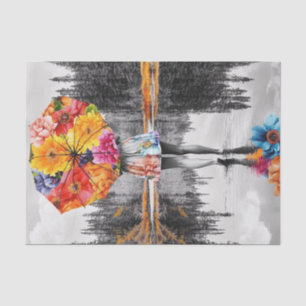 Papel De Seda Lluvia de flores5