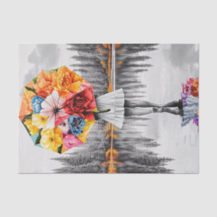 Papel De Seda Lluvias de flores1