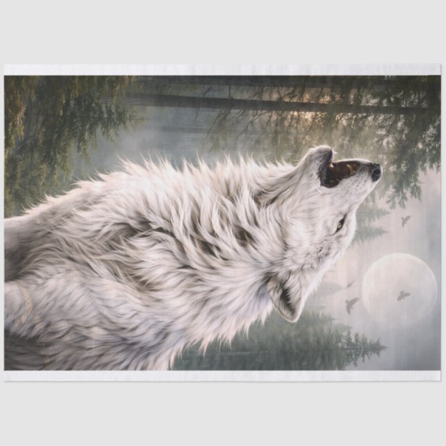 Papel De Seda Lobo 2 (Anverso)