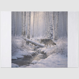 Papel De Seda Lobo del bosque