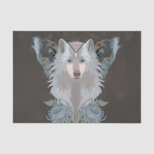 Papel De Seda Lobos alucinantes