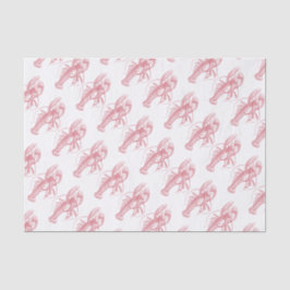 Papel De Seda Lobster Rojo