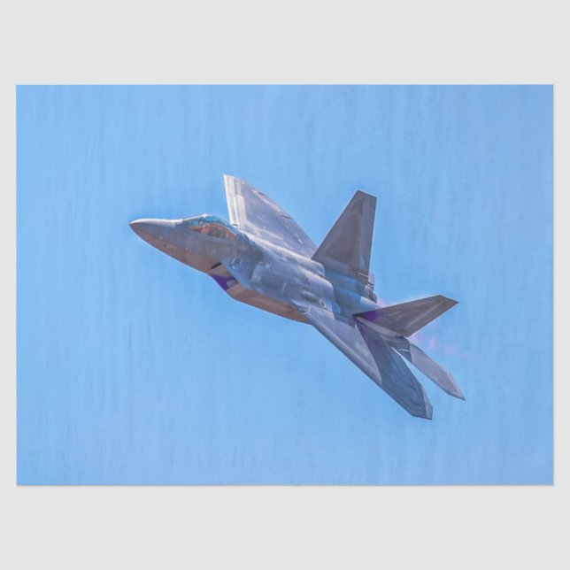 Papel De Seda Lockheed Martin F-22A Raptor (Anverso)