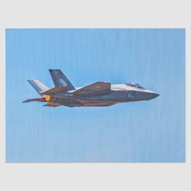 Papel De Seda Lockheed Martin F-35A Lightning II (Anverso)