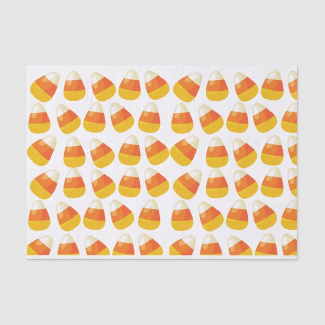 Papel De Seda Loco Para El Candy Corn (Anverso)
