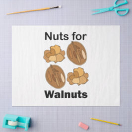 Papel De Seda Locos por las nueces divertido