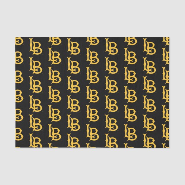 Papel De Seda Logo de Long Beach State (Anverso)