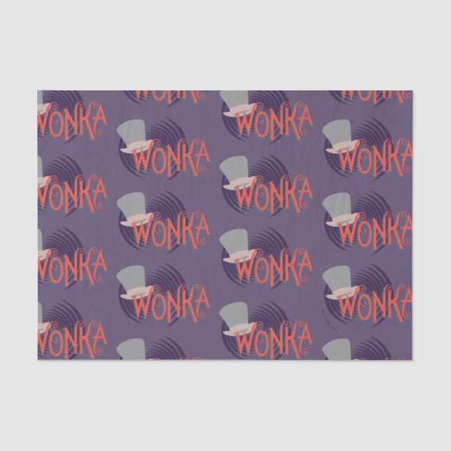 Papel De Seda Logo de Wonka Spiral (Anverso)