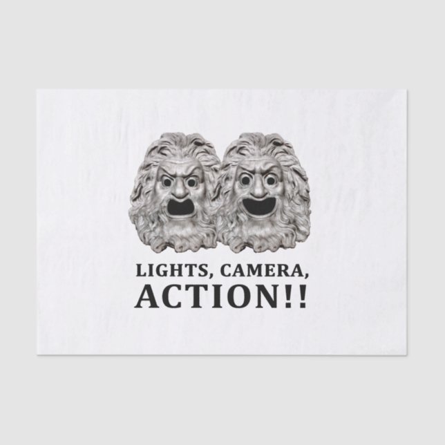 Papel De Seda Logo del concepto de actuación (Anverso)