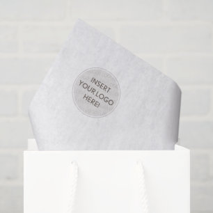 Papel De Seda LOGO EMPRESARIAL MARCA moderno simple extra grande