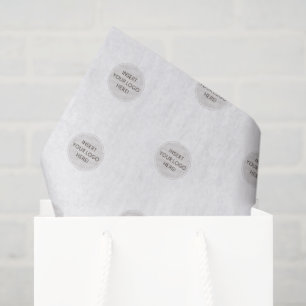 Papel De Seda LOGO EMPRESARIAL MARCA moderno simple grande