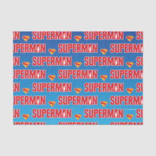 Papel De Seda Logo en negrita de Superman clásico