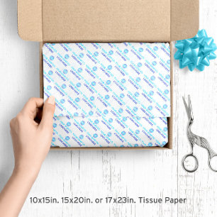 Papel De Seda Logotipo de empresa personalizado
