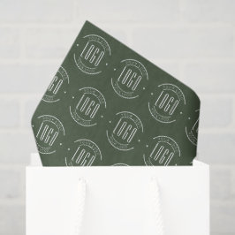 Papel De Seda logotipo de empresa personalizado moderno para neg