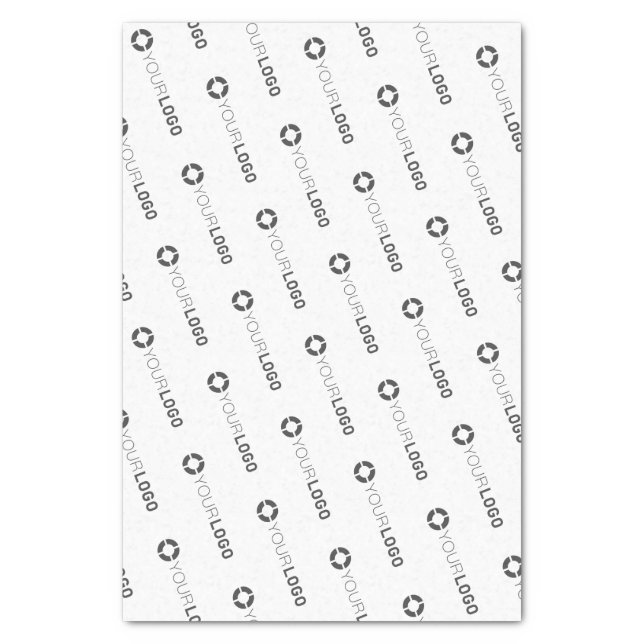 Papel seda con logo personalizado