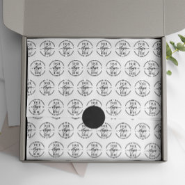 Papel De Seda Logotipo de la moderna empresa Personalizado