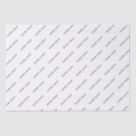 Papel De Seda Logotipo de negocio de Personalizado mínimo simple