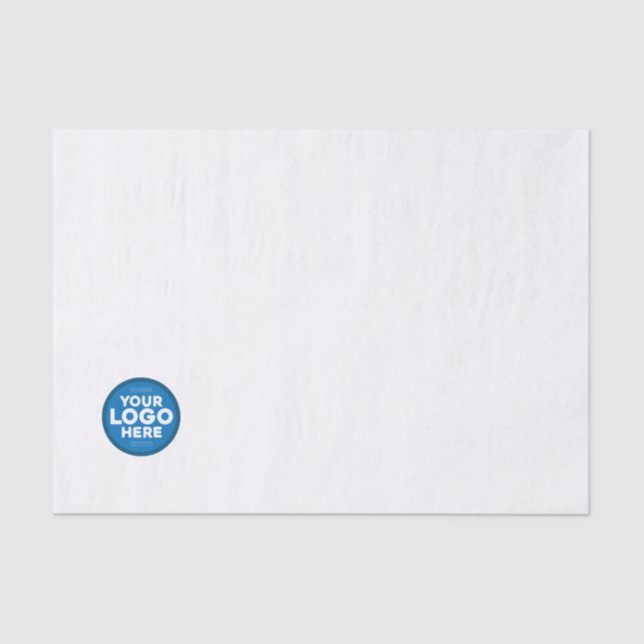 Papel De Seda Logotipo de personalizado (Anverso)