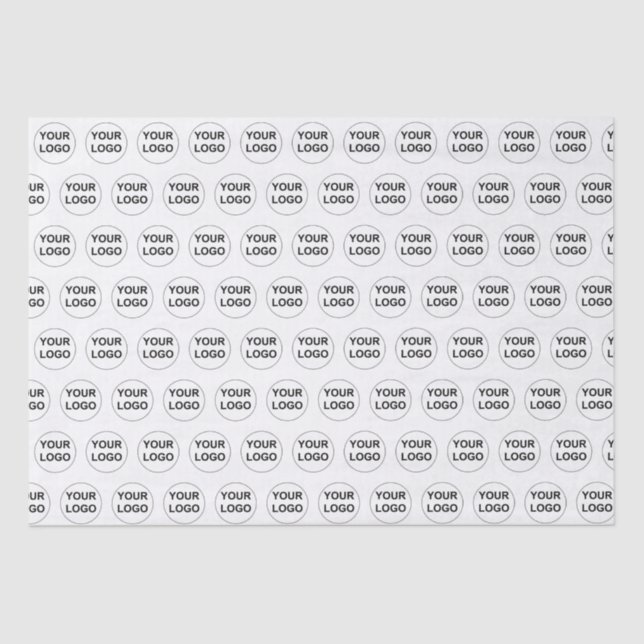 Papel De Seda Logotipo de personalizado  (Anverso)