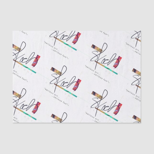 Papel De Seda Logotipo de SKoch (Anverso)