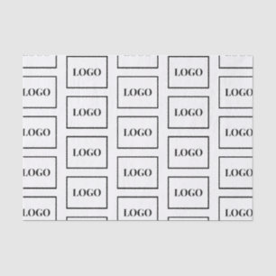 Papel De Seda Logotipo Empresarial Personalizado