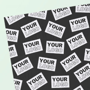 Papel De Seda Logotipo o cualquier foto colocados al azar