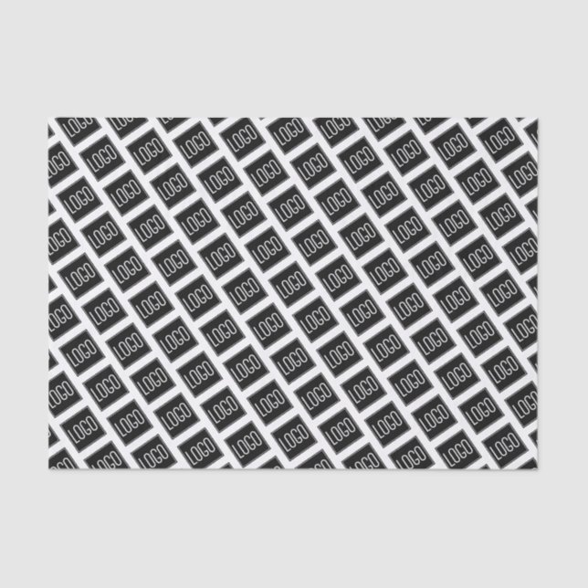 Papel De Seda Logotipo Personalizado (Anverso)