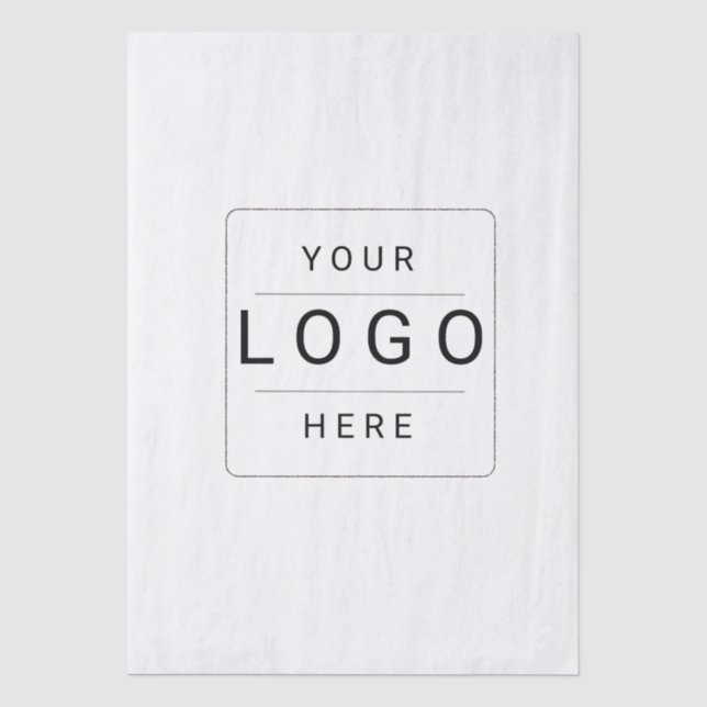 Papel De Seda Logotipo personalizado (Anverso)