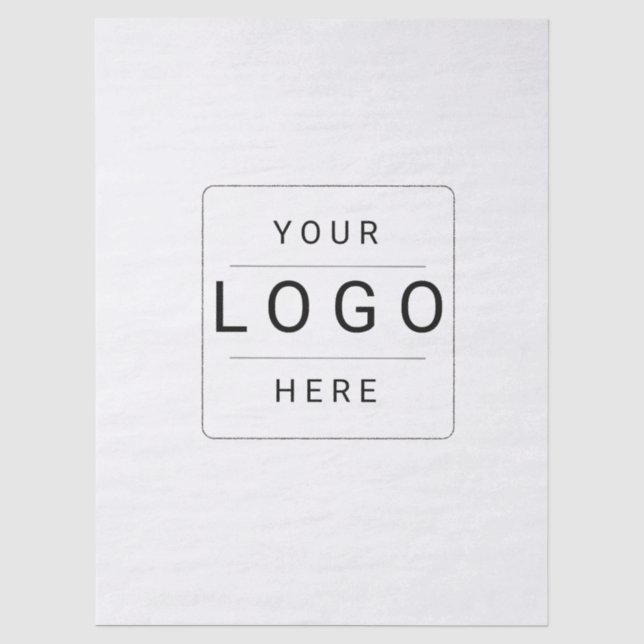 Papel De Seda Logotipo personalizado (Anverso)