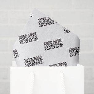 Papel De Seda Logotipo personalizado de la empresa de embalaje d