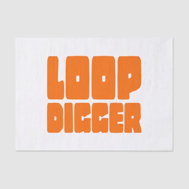 PAPEL DE SEDA LOOP DIGGER (Anverso)