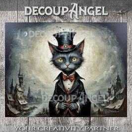 Papel De Seda Lord Whiskers of Darkshire - Desnupage -