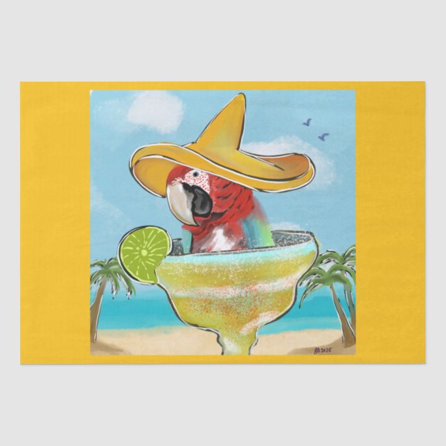 Papel De Seda Loro (Anverso)
