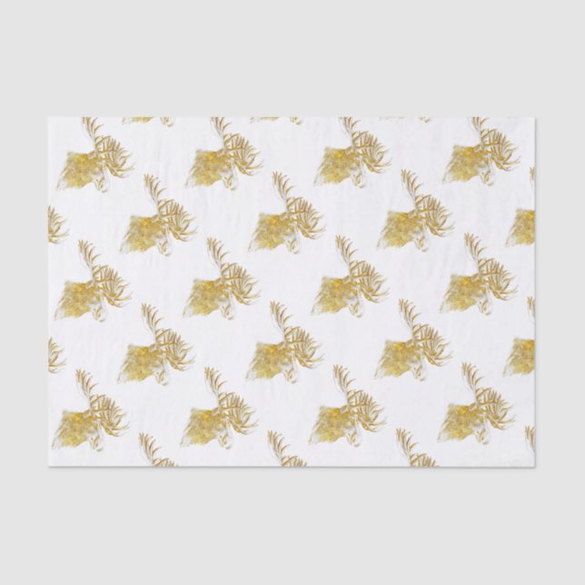 Papel De Seda Los alces personalizan (Anverso)