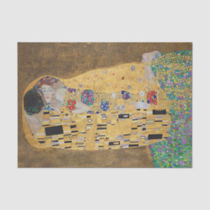 Papel De Seda Los amantes del beso Der Kuss por Gustav Klimt