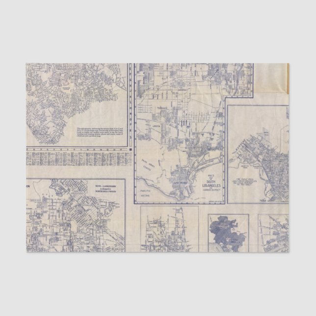 Papel De Seda Los Ángeles, California (Anverso)