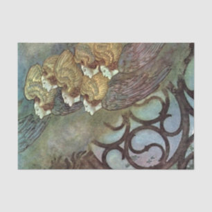 Papel De Seda “Los ángeles” de Edmund Dulac