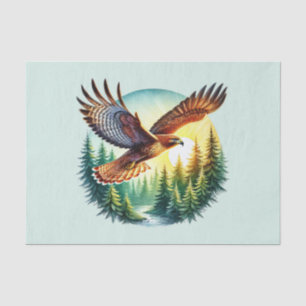 Papel De Seda Los animales de la tierra de los bosques se desmor