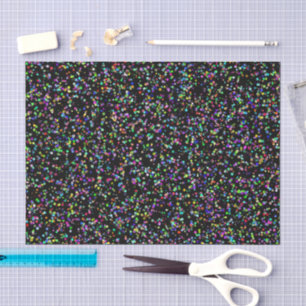 Papel De Seda Los círculos coloridos burbujan en un patrón único