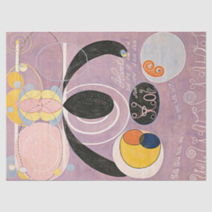 Papel De Seda Los Diez Más Grandes No. 6 de Hilma Klint