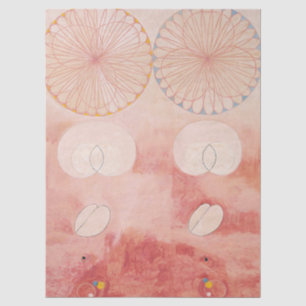 Papel De Seda Los Diez Más Grandes No 9 Vejez por Hilma Klint