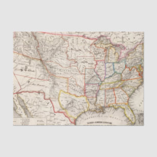 Papel De Seda Los Estados Unidos de América