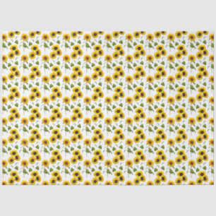 Papel De Seda Los girasoles del país descomponen elementos peque