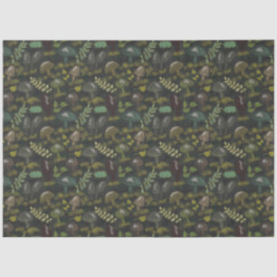 Papel De Seda Los hongos oscuros de Moody Hermosos