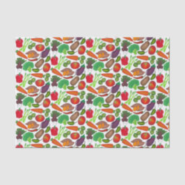 Papel De Seda Los huertos vegetales producen verduras de Greenma