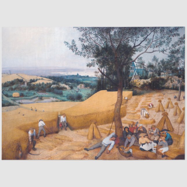 Papel De Seda Los inversores, Pieter Bruegel (Anverso)