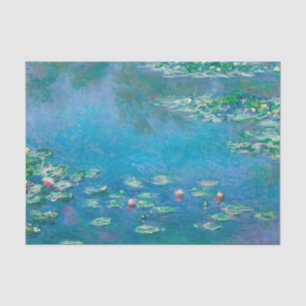 Papel De Seda Los lirios de agua de Claude Monet