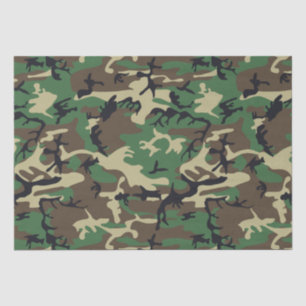 Papel De Seda Los militares camuflan