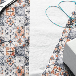 Papel De Seda Los Muertos   Día de Muertos Floral