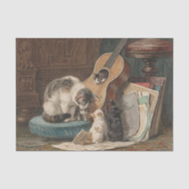 Papel De Seda Los músicos de Henriette Ronner-Knip